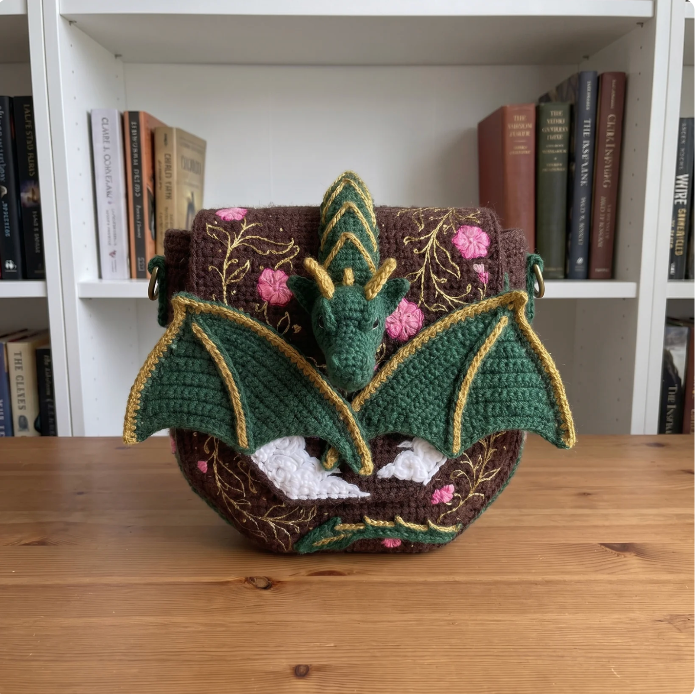 Dragon Crochet Bags