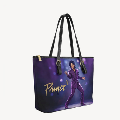 handmade prince tribute tote bag